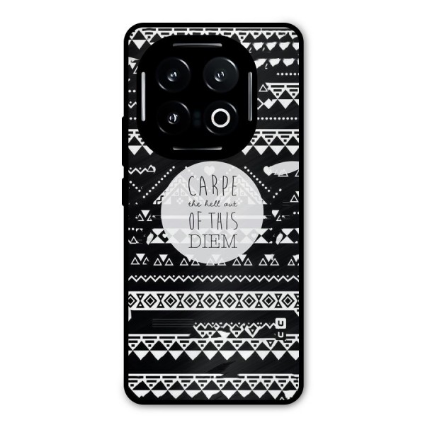 Hell Diem Metal Back Case for iQOO 13