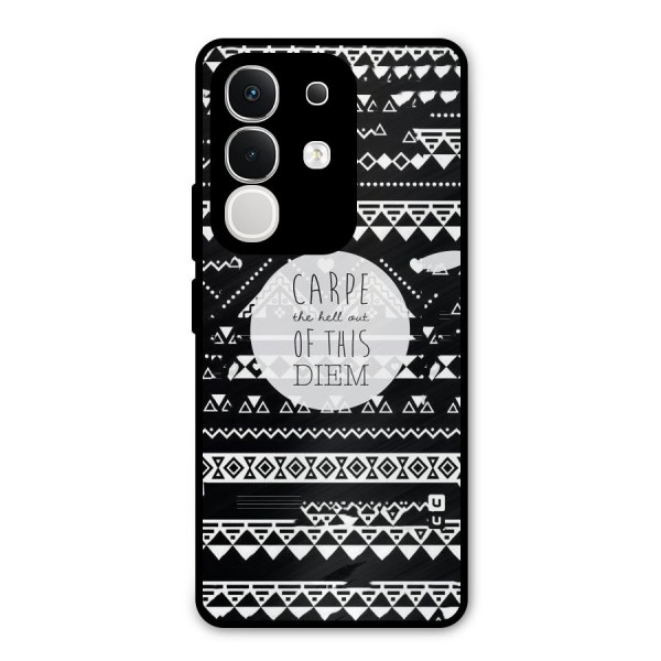 Hell Diem Metal Back Case for iQOO Z10x