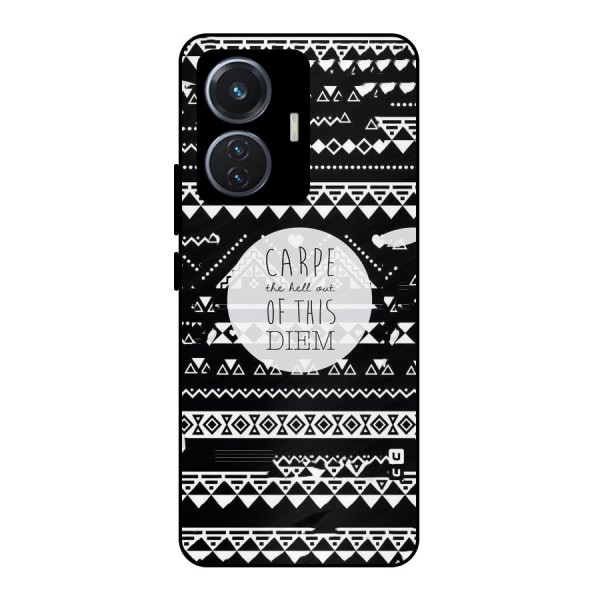 Hell Diem Metal Back Case for iQOO Z6 44W