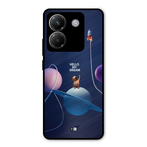 Hello My Dream Metal Back Case for Poco M7 Pro 5G
