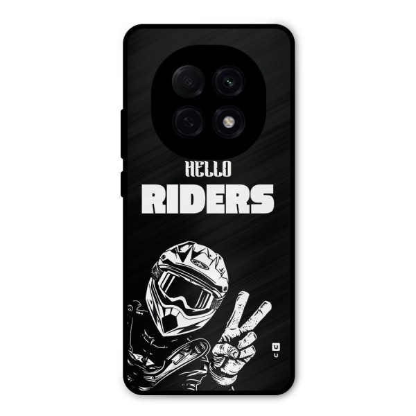 Hello Riders Metal Back Case for Oppo F29 Pro