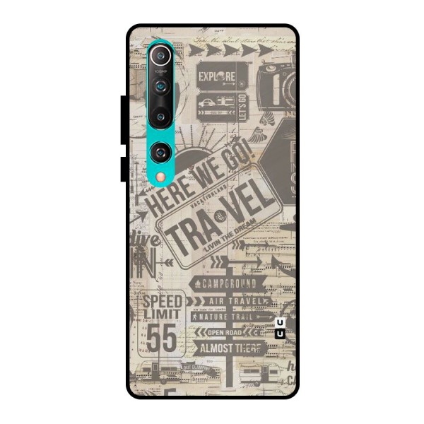 Here We Travel Metal Back Case for Mi 10
