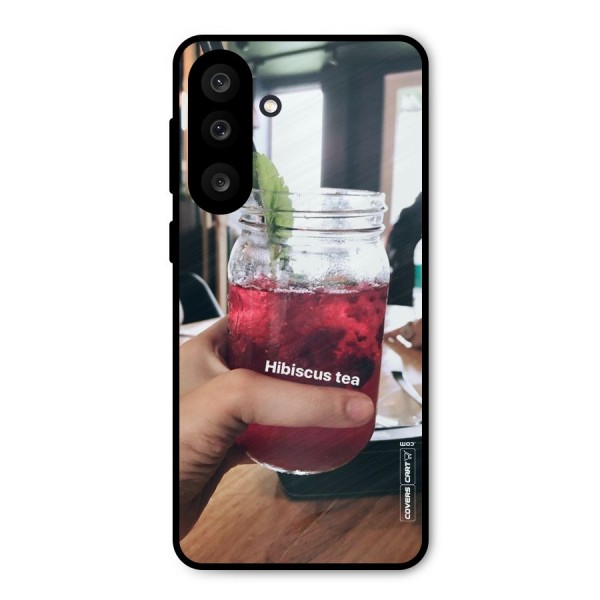 Hibiscus Tea Metal Back Case for Galaxy M56