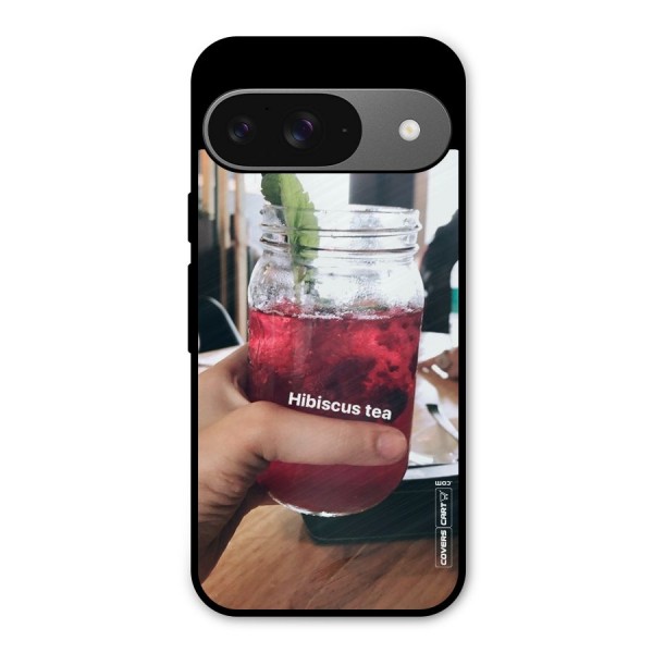 Hibiscus Tea Metal Back Case for Google Pixel 9