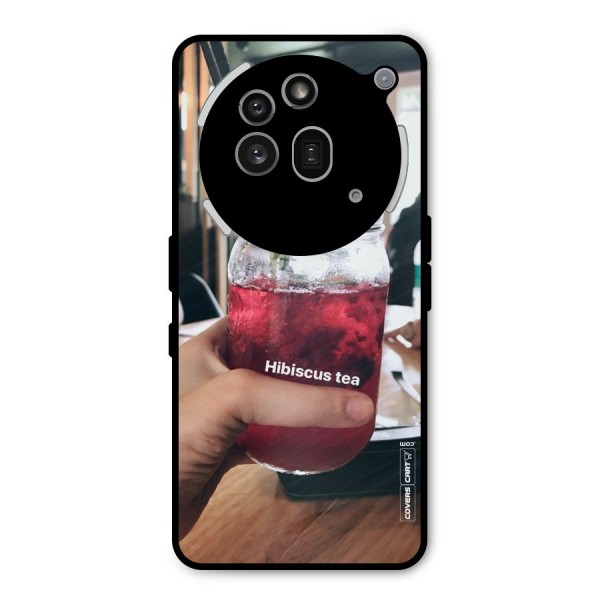 Hibiscus Tea Metal Back Case for Nothing Phone 3a Pro