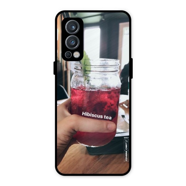Hibiscus Tea Metal Back Case for OnePlus Nord 2 5G