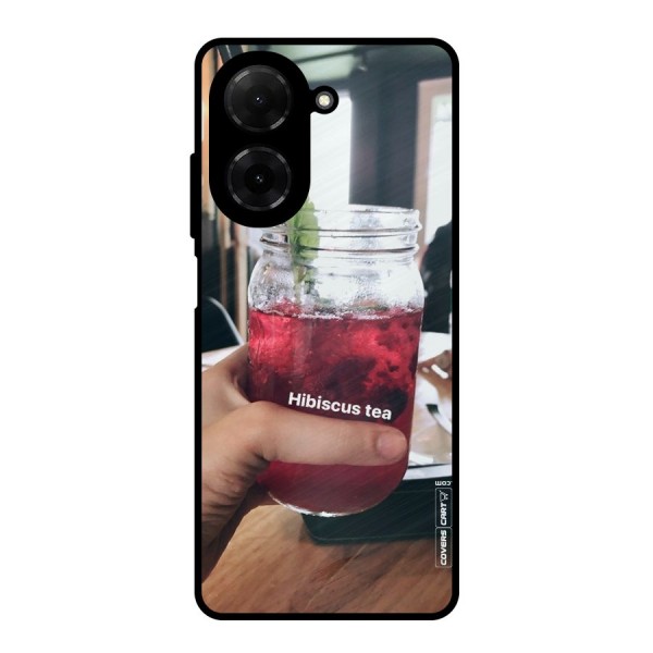 Hibiscus Tea Metal Back Case for Poco C71