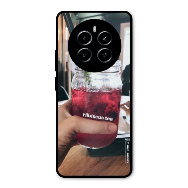 Hibiscus Tea Metal Back Case for Realme P1