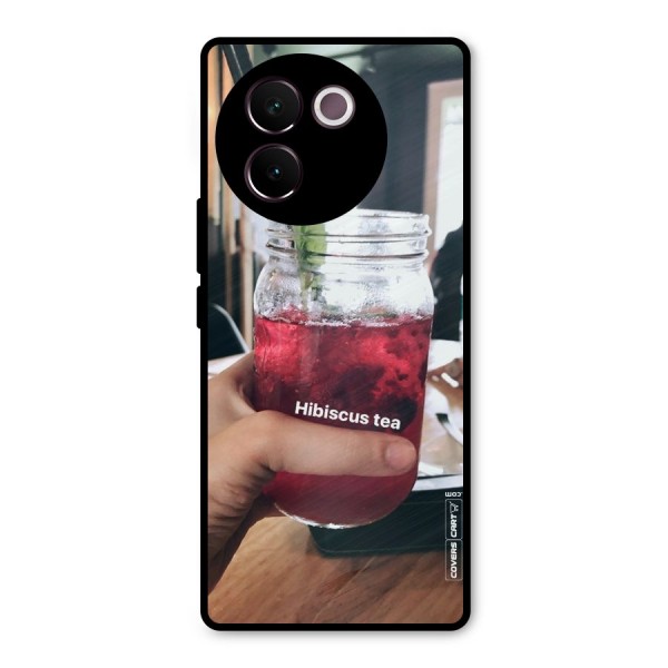 Hibiscus Tea Metal Back Case for Vivo V30e