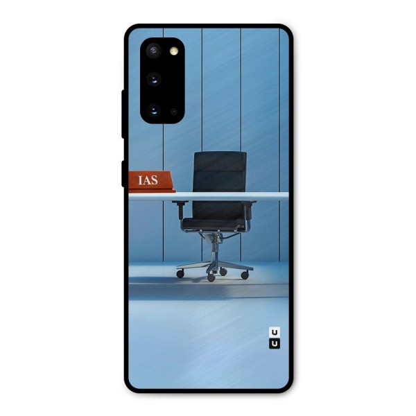 High Chair Metal Back Case for Galaxy S20