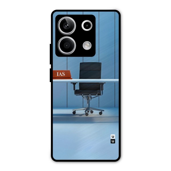 High Chair Metal Back Case for Redmi Note 13 5G