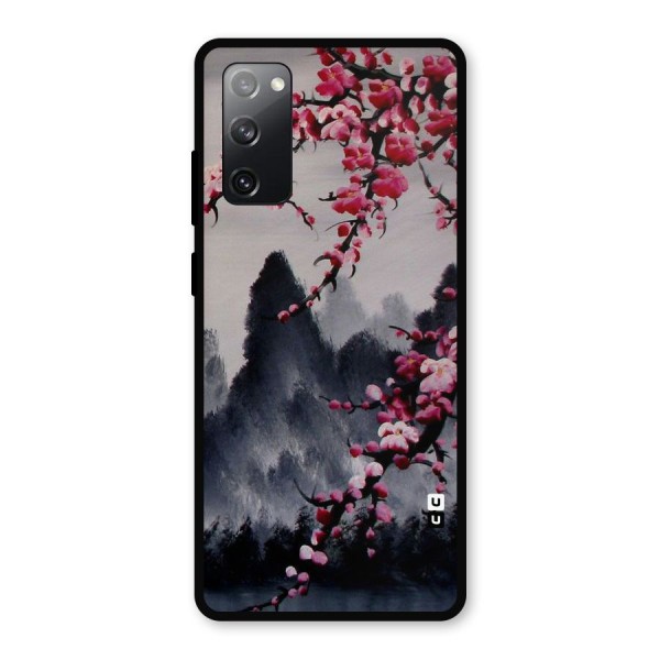 Hills And Blossoms Metal Back Case for Galaxy S20 FE