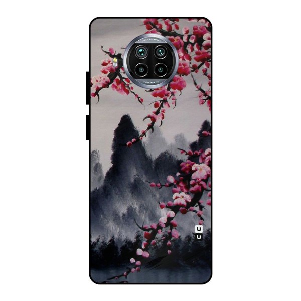 Hills And Blossoms Metal Back Case for Mi 10i