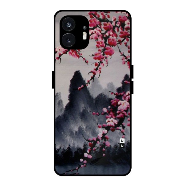 Hills And Blossoms Metal Back Case for Nothing Phone 2