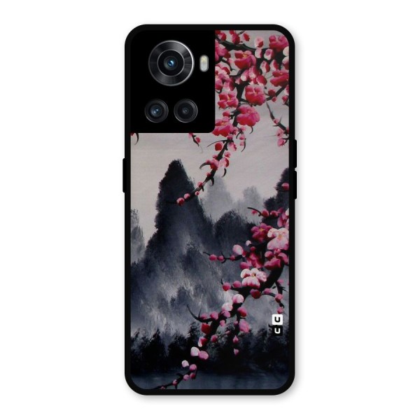 Hills And Blossoms Metal Back Case for OnePlus 10R