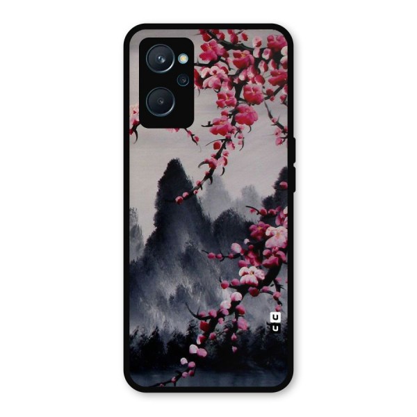 Hills And Blossoms Metal Back Case for Realme 9i