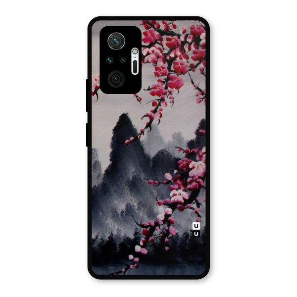 Hills And Blossoms Metal Back Case for Redmi Note 10 Pro Max