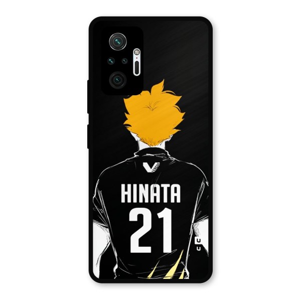 Hinata 21 Metal Back Case for Redmi Note 10 Pro