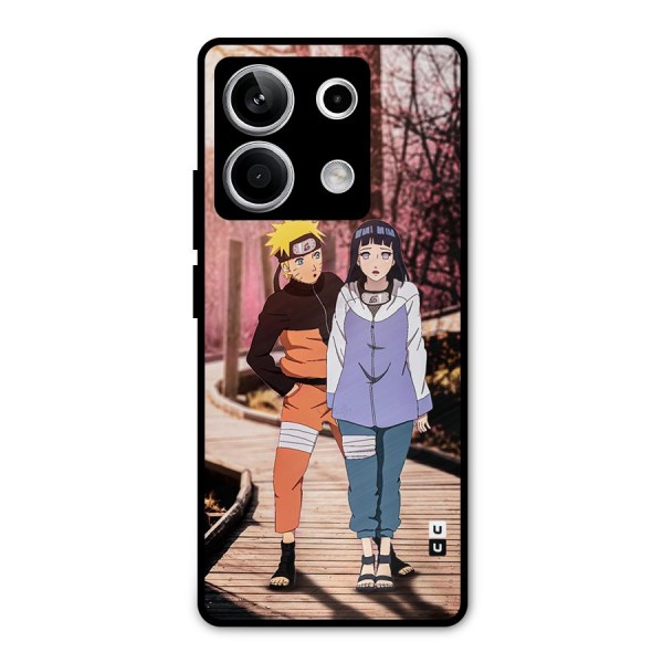 Hinata Annoyed Metal Back Case for Redmi Note 13 5G