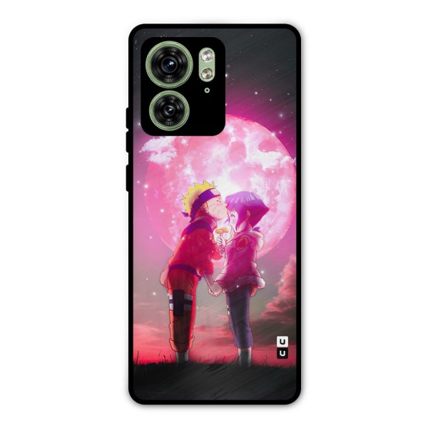 Hinata Forehead Metal Back Case for Motorola Edge 40 5G