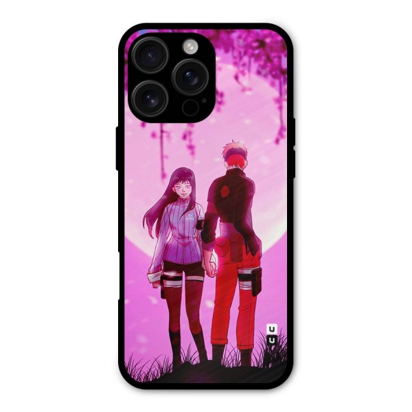 Hinata Holding Hand Metal Back Case for iPhone 16 Pro Max