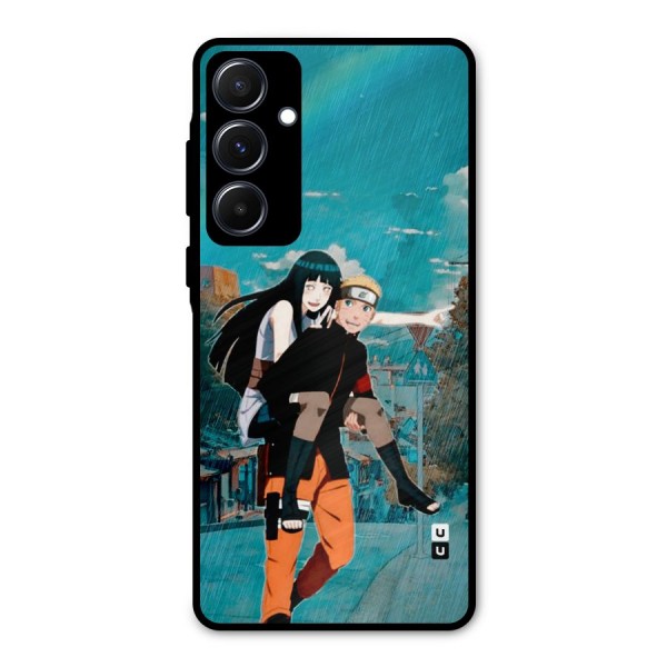Hinata Hop Rain Metal Back Case for Galaxy A55