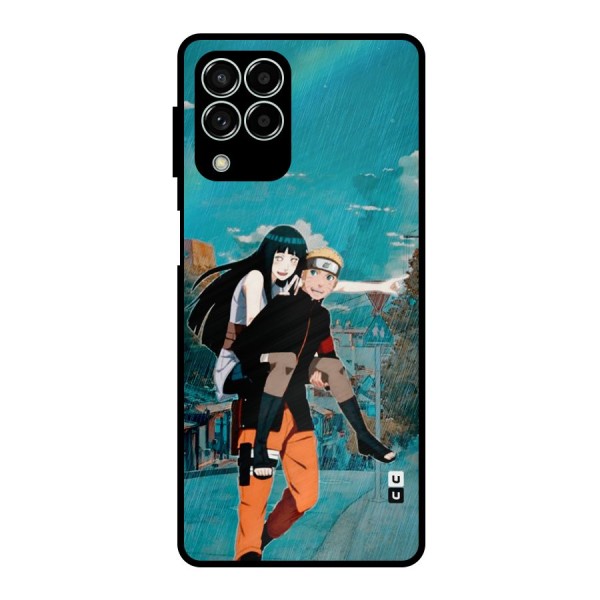 Hinata Hop Rain Metal Back Case for Galaxy M33