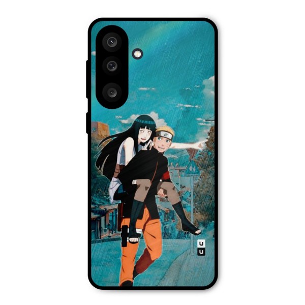 Hinata Hop Rain Metal Back Case for Galaxy M56