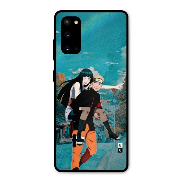 Hinata Hop Rain Metal Back Case for Galaxy S20