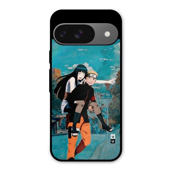 Hinata Hop Rain Metal Back Case for Google Pixel 9