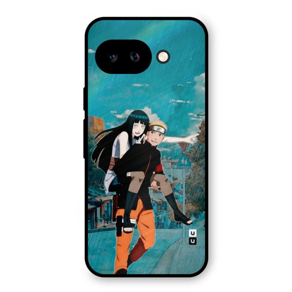 Hinata Hop Rain Metal Back Case for Google Pixel 9a