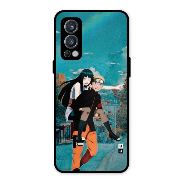 Hinata Hop Rain Metal Back Case for OnePlus Nord 2 5G