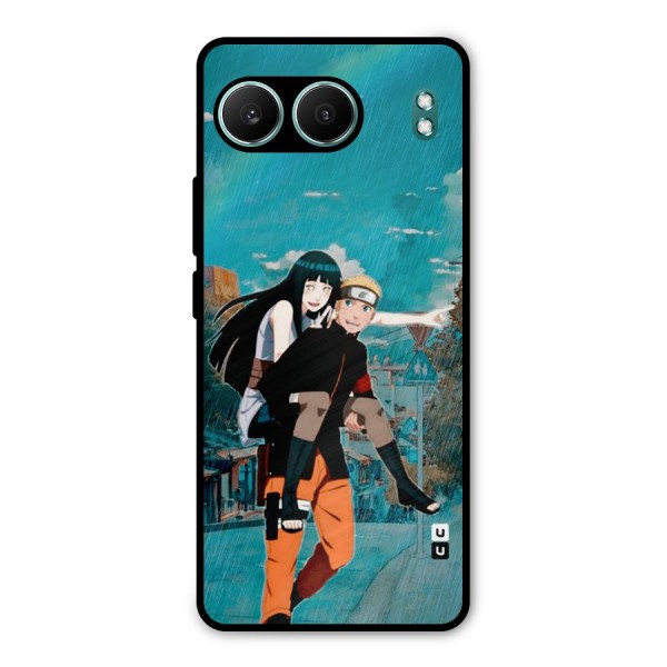 Hinata Hop Rain Metal Back Case for OnePlus Nord 4