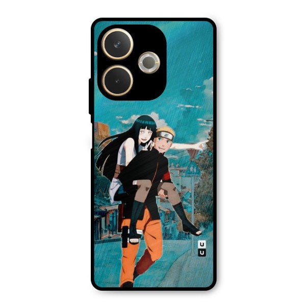 Hinata Hop Rain Metal Back Case for Oppo A5 Pro