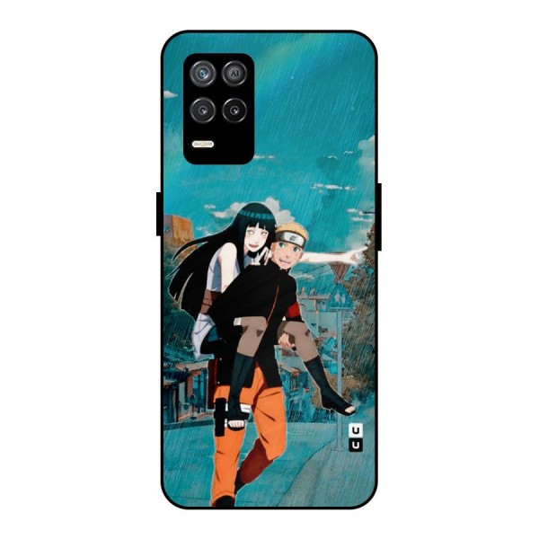 Hinata Hop Rain Metal Back Case for Realme 9 5G