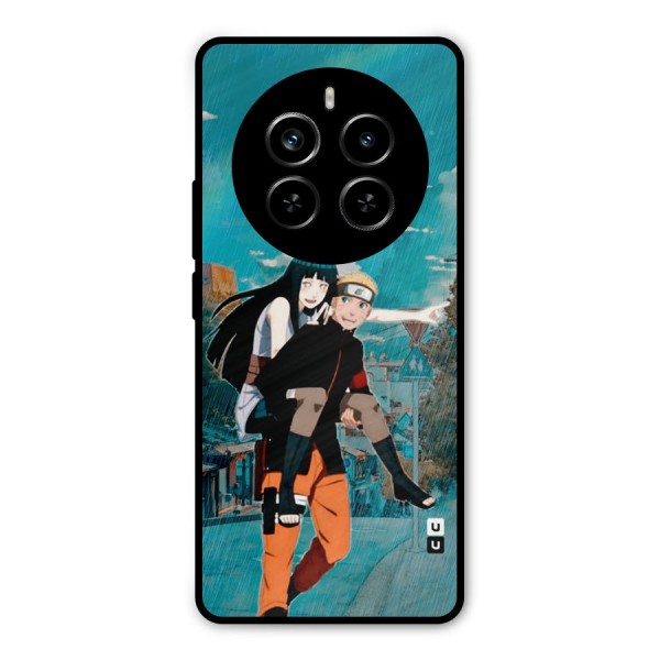 Hinata Hop Rain Metal Back Case for Realme P1 Pro