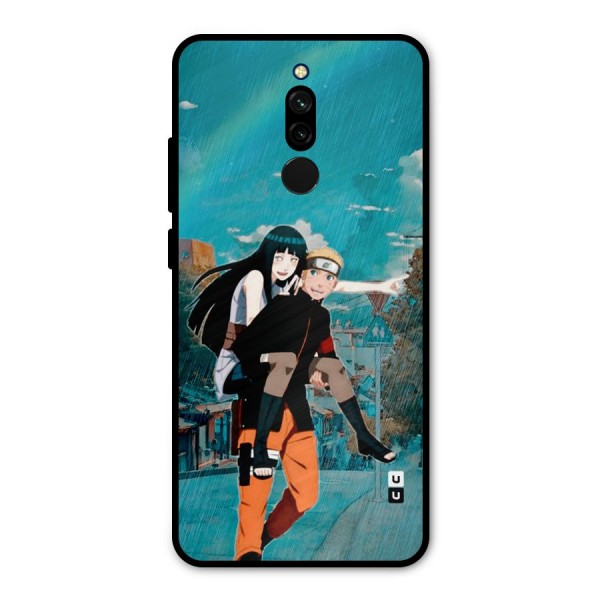 Hinata Hop Rain Metal Back Case for Redmi 8