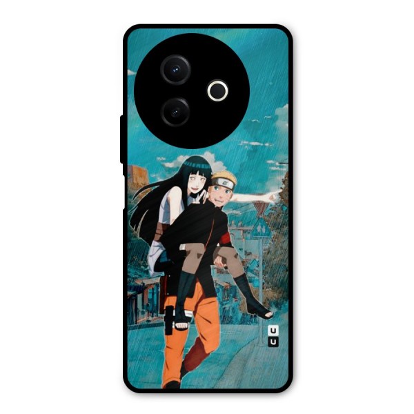 Hinata Hop Rain Metal Back Case for Vivo Y39