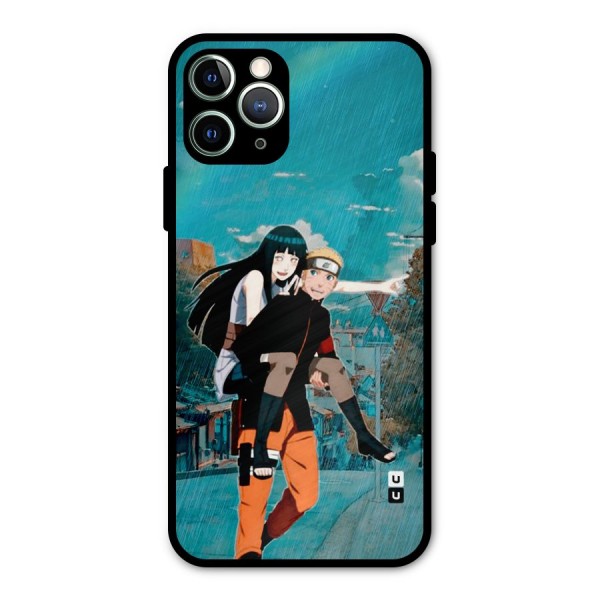 Hinata Hop Rain Metal Back Case for iPhone 11 Pro Max