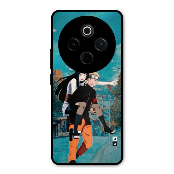 Hinata Hop Rain Metal Back Case for iQOO Z10