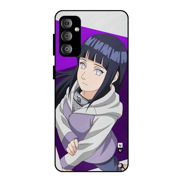 Hinata Looksup Metal Back Case for Galaxy F23
