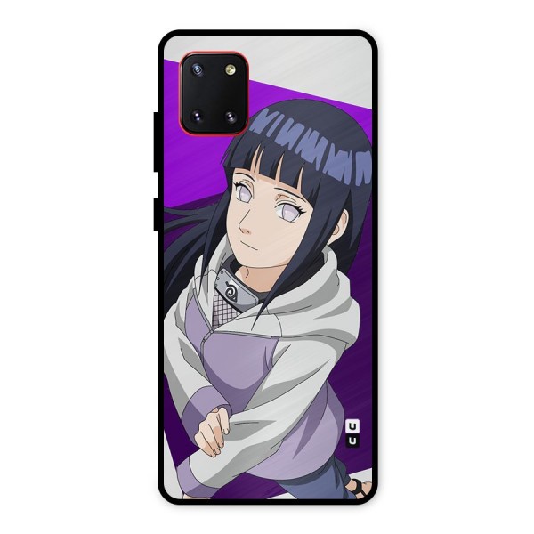 Hinata Looksup Metal Back Case for Galaxy Note 10 Lite