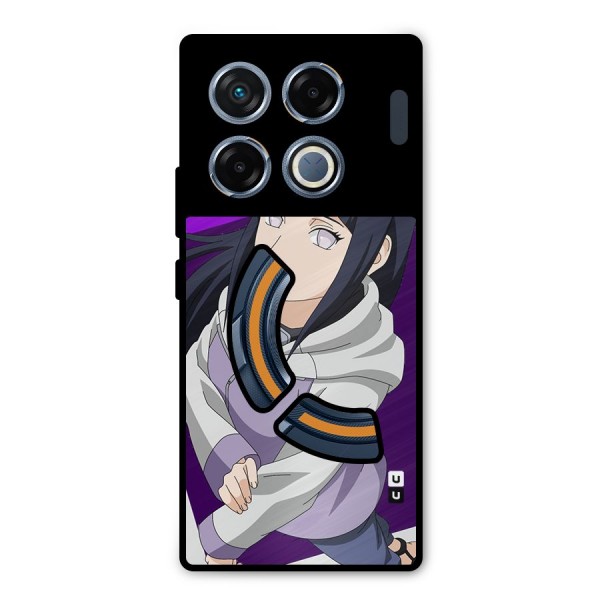 Hinata Looksup Metal Back Case for Infinix GT 20 Pro