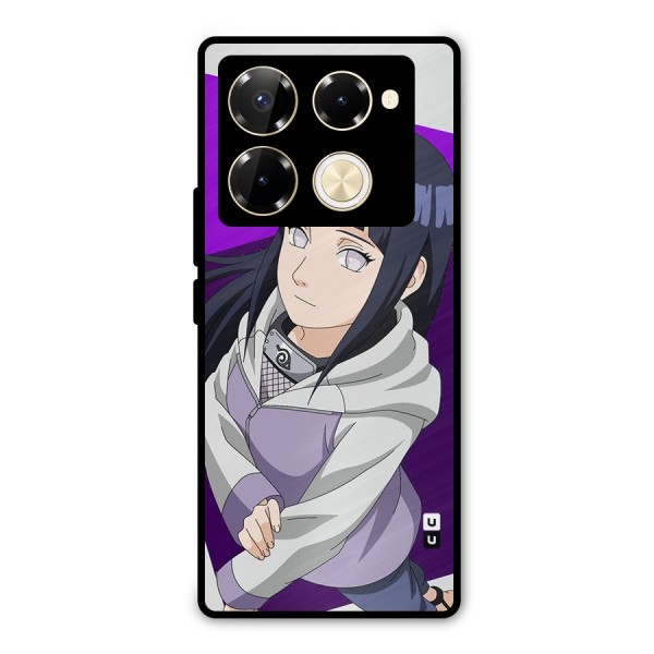 Hinata Looksup Metal Back Case for Infinix Note 40 Pro Plus