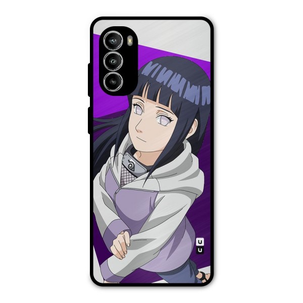 Hinata Looksup Metal Back Case for Moto G52
