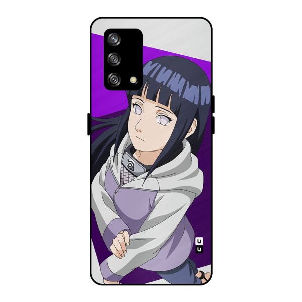 Hinata Looksup Metal Back Case for Oppo F19s