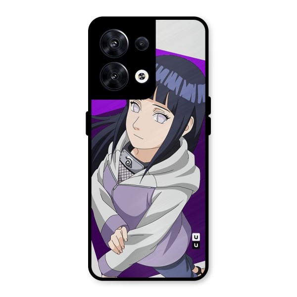 Hinata Looksup Metal Back Case for Oppo Reno8 5G