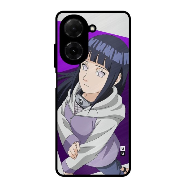 Hinata Looksup Metal Back Case for Poco C71