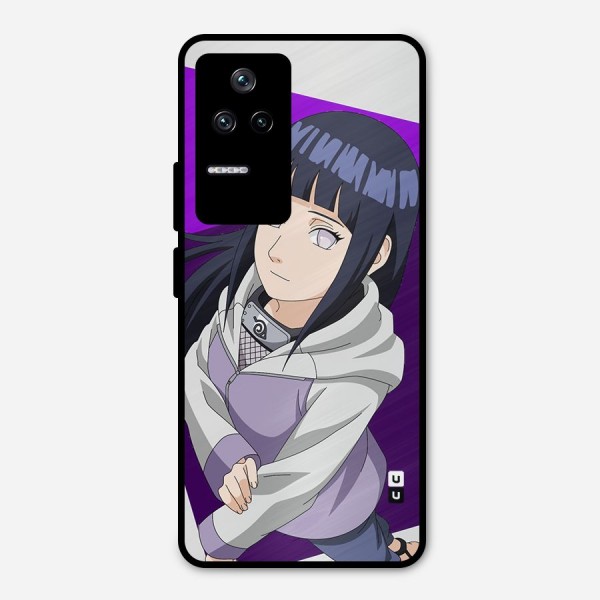 Hinata Looksup Metal Back Case for Poco F4 5G