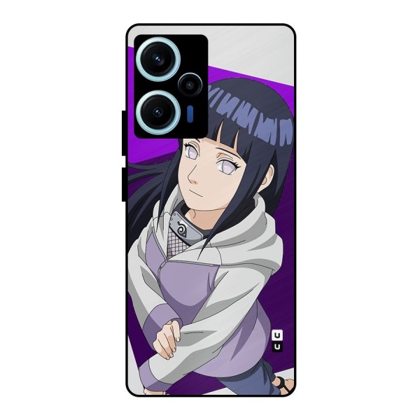 Hinata Looksup Metal Back Case for Poco F5